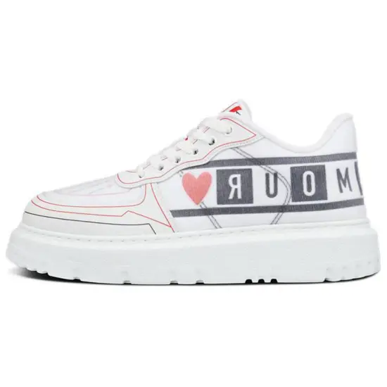 DIOR Addict Sneaker 'DIORamour D Chess Heart   White' Women's