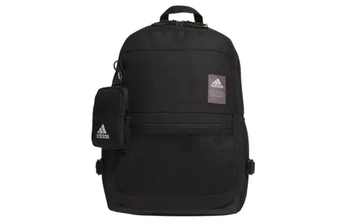 Adidas Recycled Material Backpack Unisex Black