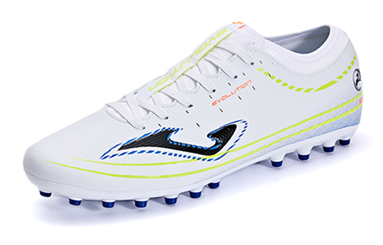 Joma Slip Resistant Abrasion Resistant Soccer Shoes Men’s White
