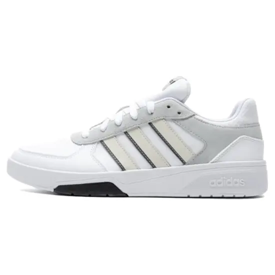 Adidas Neo Courtbeat Anti-Slip And Wear-Resistant Lightweight Low-Top Skateboard Shoes Men's White
