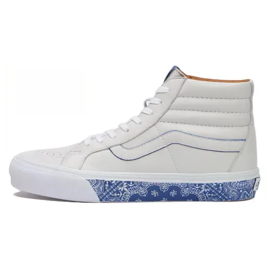 Sk8 Vans  Hi Reissue Lx 'Bandana   White True Blue'