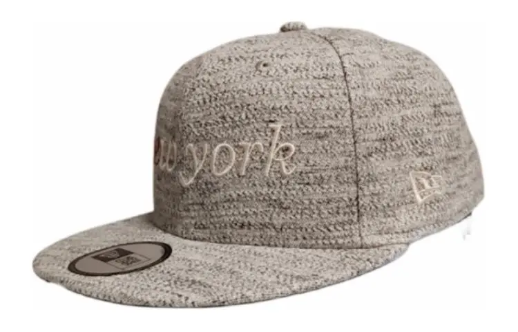 New Era Cotton Baseball Caps Unisex Light Brown