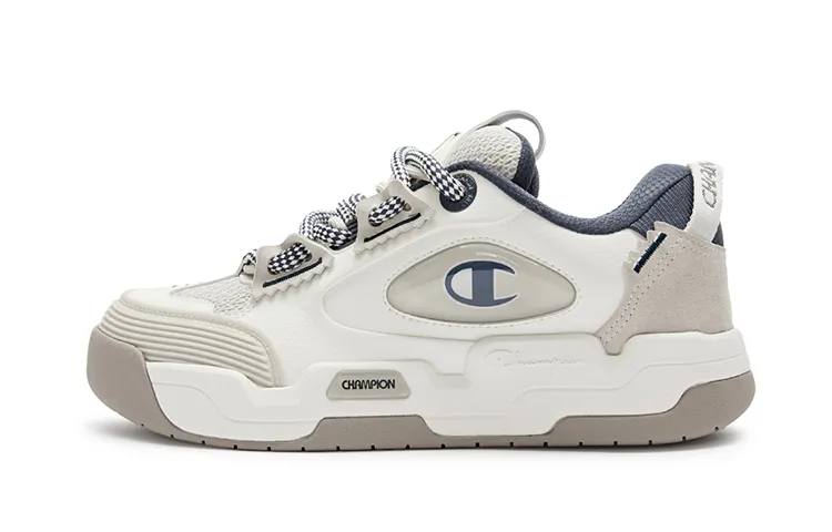 Champion Valve V324 Low top Skateboard Shoes Men's Ecru