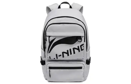 Li Ning Sports Life Collection Polyester Sports Bag, Backpack Unisex Antarctic Gray