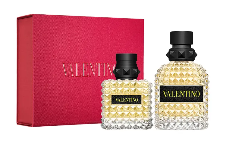 Valentino Valentino, gift box, fresh set, perfume contains rose, 30 ml, 50 ml