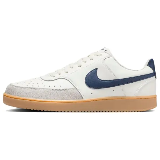 Nike Court Vision 1 Low Beige Blue Burgundy