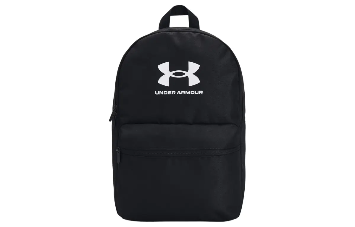 Under Armour Polyester Backpack Regular Unisex Black & White