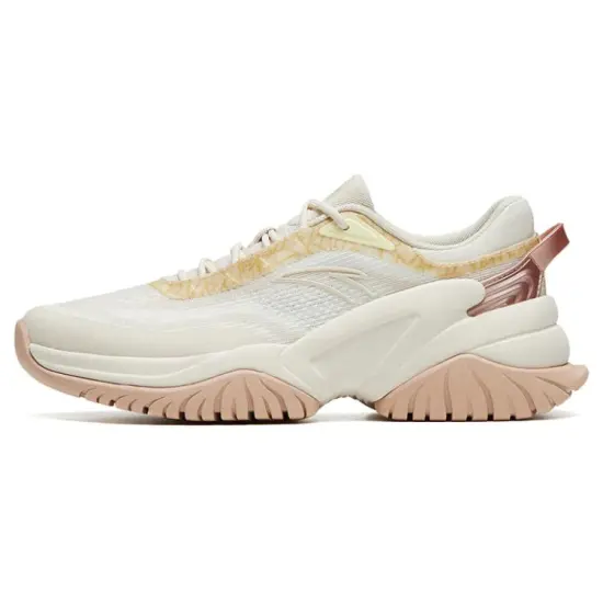 ANTA Variety Training Collection Training Shoes Women's Low-Top Ivory White