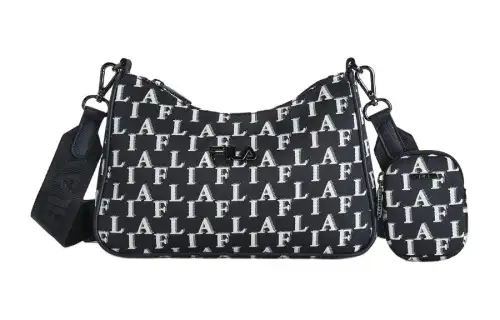 FILA Fabric Shoulder Bag, Crossbody Bag Extra Small Women's
