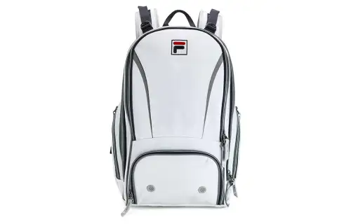 FILA Fabric Backpack Extra Small Men's Zinc Barium White