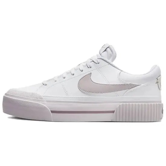 Nike Court Legacy Lift White Smokey Mauve Women's