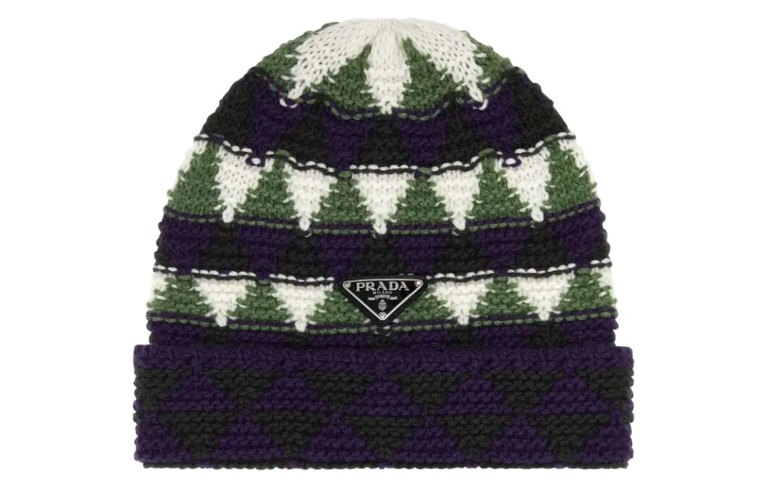 PRADA Cashmere, Wool Beanies Women's Multicolor