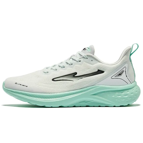 Erke Running Shoes Men Low-Top White Green