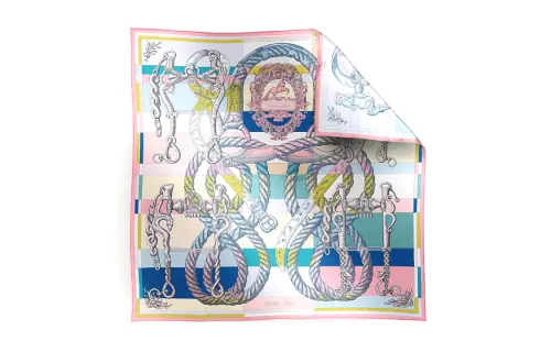 HERMES Della Cavalleria Scarves Women's Multicolor