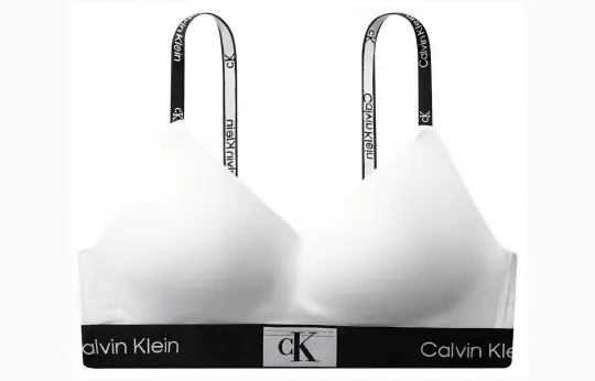 CALVIN KLEIN CK96 Bra Women's Moon White