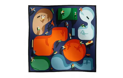 HERMES Scarves Women's Multicolor