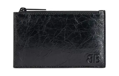 Balenciaga Monaco Zipped Long Card Holder