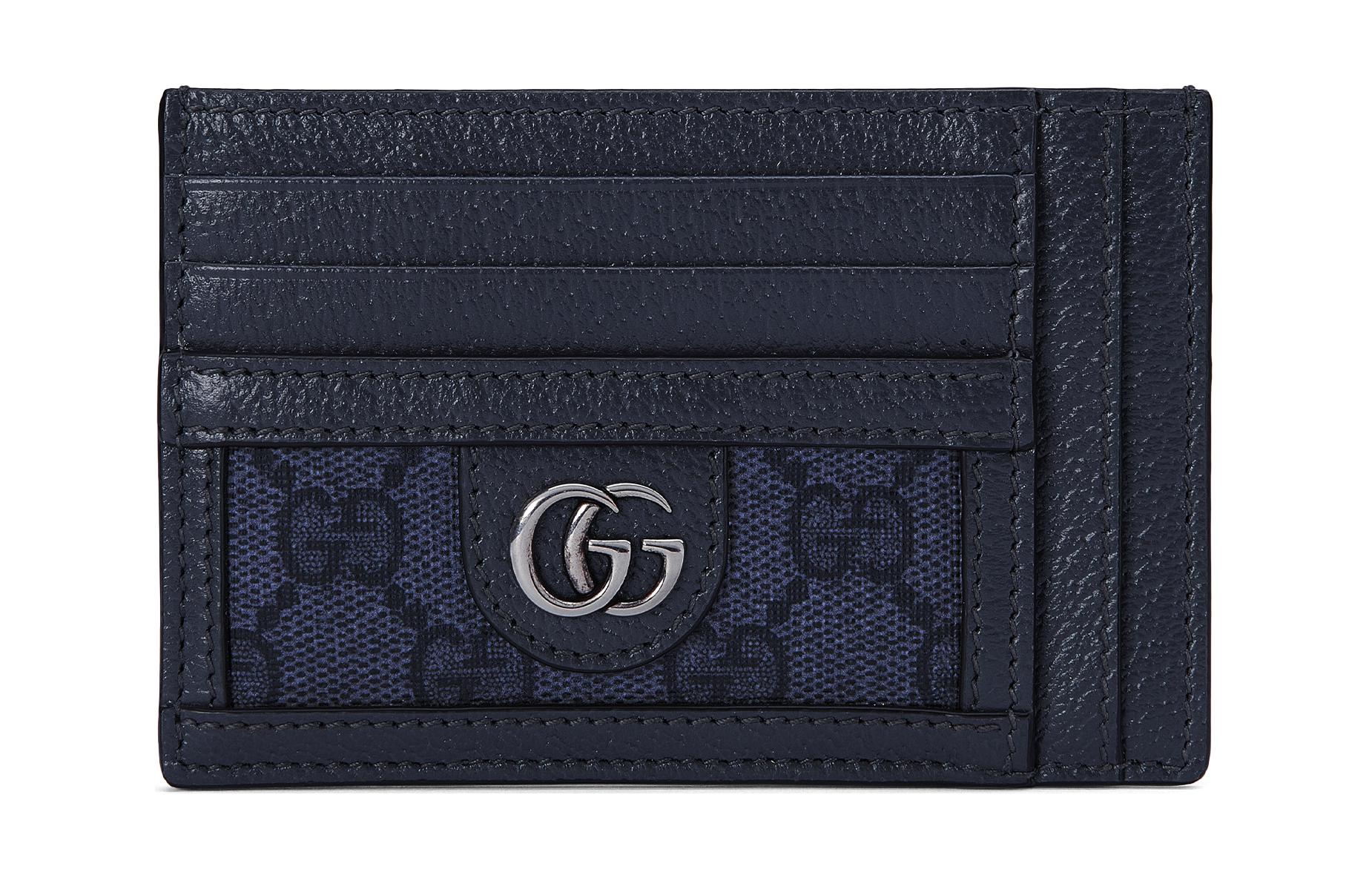 Мужской картхолдер Gucci Ophidia (темно-синий)