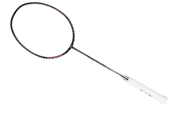 Li Ning Thunder 80 Full Carbon Badminton Rackets Offensive Type Heavy Head, Stiff Shaft Upper Class Single Racket Black