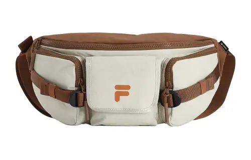 FILA FUSION Fabric Fanny Pack Extra Small Unisex Light Khaki