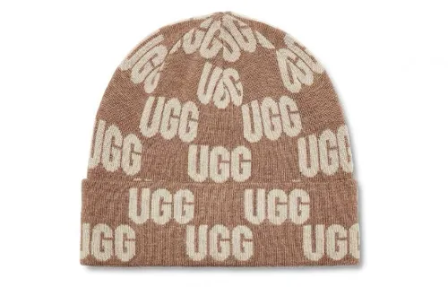 UGG Acrylic, Wool, Polyamide Beanies Women's Khaki