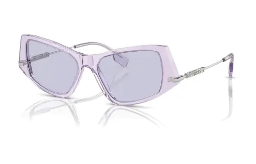 Burberry logo-plaque cat-eye sunglasses