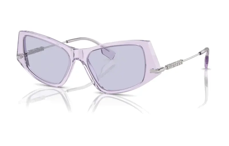 Burberry logo-plaque cat-eye sunglasses