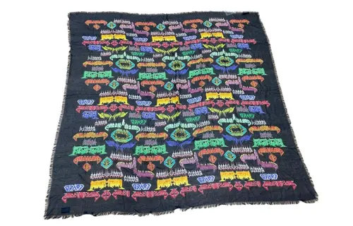 GUCCI Letter Print Scarves Women's Multicolor