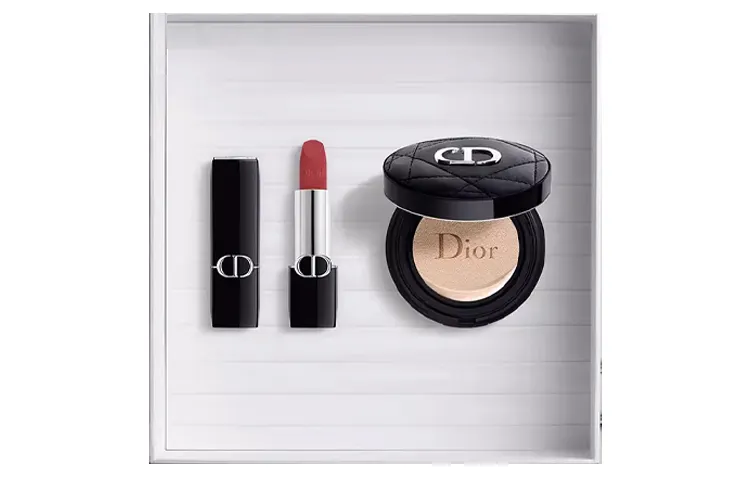 DIOR Gift box, set, velvet lipstick, matte soft heel, #1