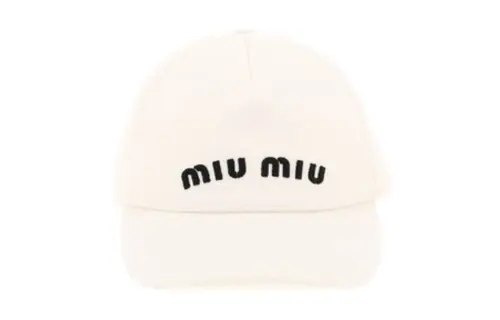 MIU MIU Baseball Caps Women's Beige