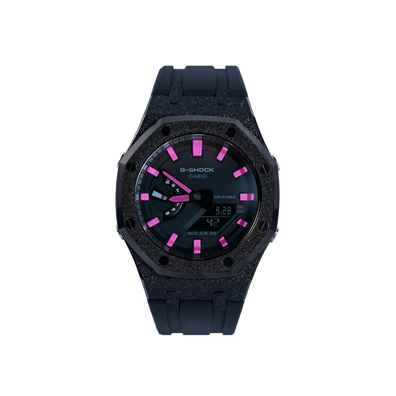 CASIO Men Liquid Crystal/Analog Dual Display Series Black Watch