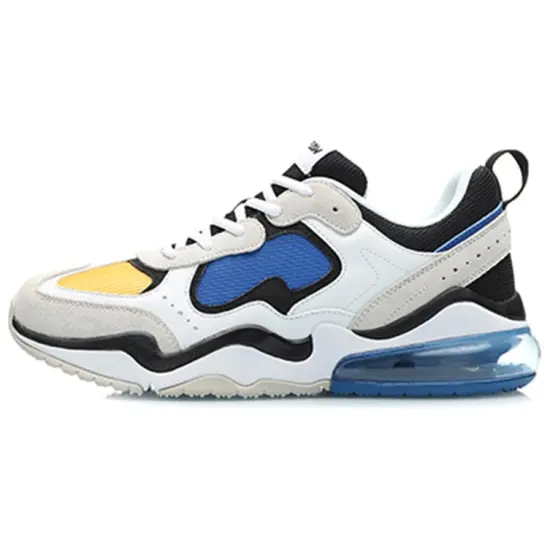 LINING CF Tracing Casual Shoes Men Low-Top White Blue
