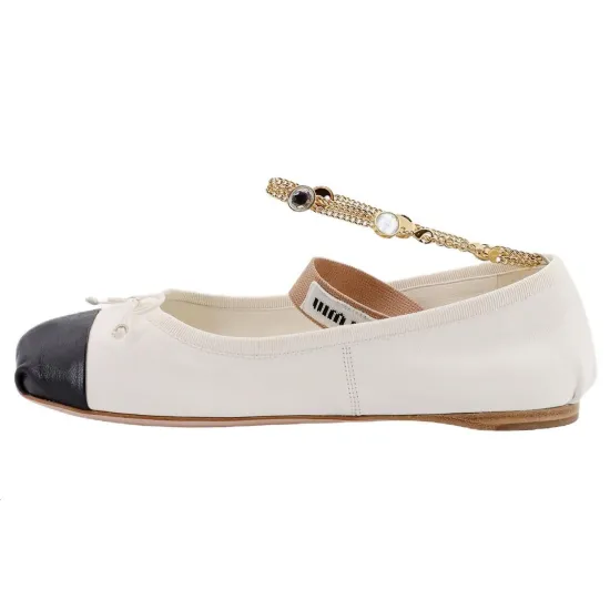 MIU MIU Casual Single Shoes Women's White