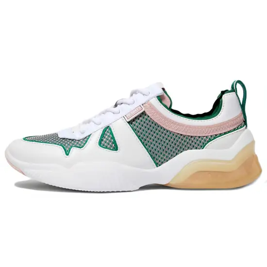COACH Cushioning, Wear Resistant Low Top Sports Casual Shoes Women's White