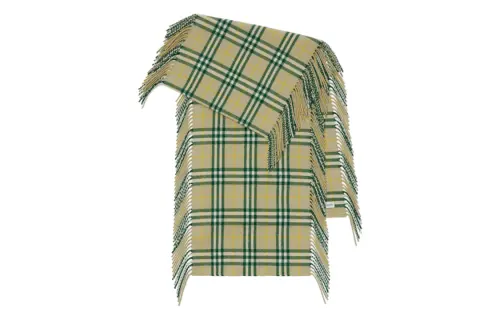 Burberry Check print Cashmere Scarf