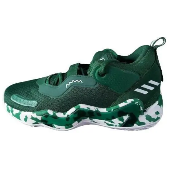 Adidas D.O.N. Issue #3 Basketball Shoes Men Mid-Top White Green