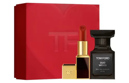 Tom Ford, perfume, lipstick, wooden amber lavender matte set, scarlet wood, 30 ml, 3.3g