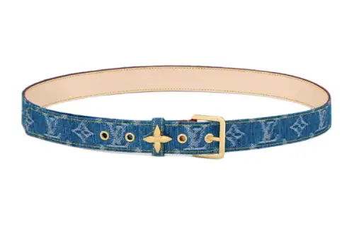 LOUIS VUITTON Lv Flowergram Ardillon 30mm Belt