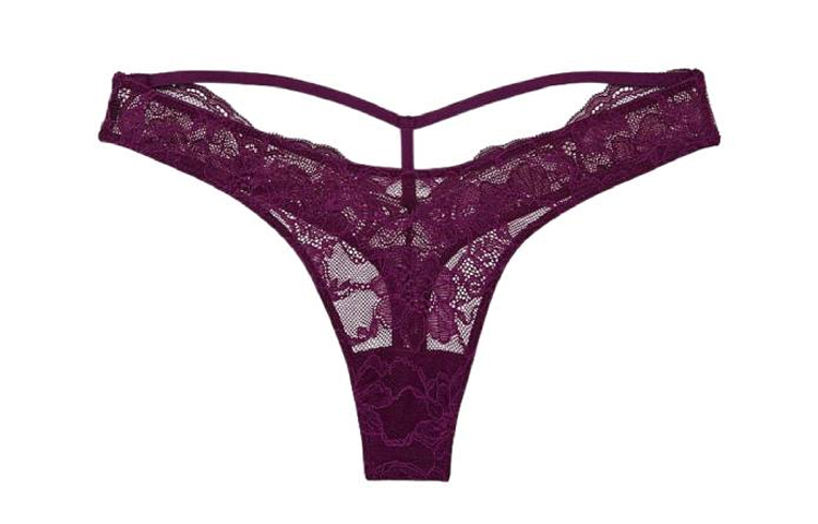 Женские трусы Victoria's Secret Thong (фиолетовые)