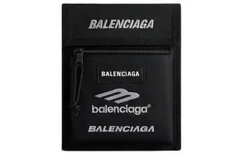 Balenciaga Explorer Polyamide Crossbody Bags Small Men's Black