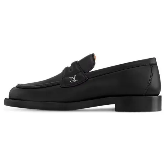LOUIS VUITTON Loafers Men Black
