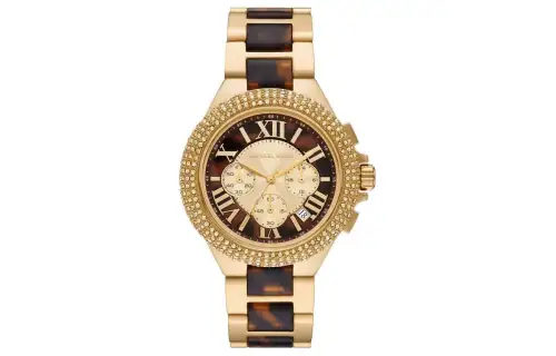 MICHAEL KORS Wrist Watches Quartz Movement Stainless Steel Strap 43mm Multicolor Watch Dial Unisex