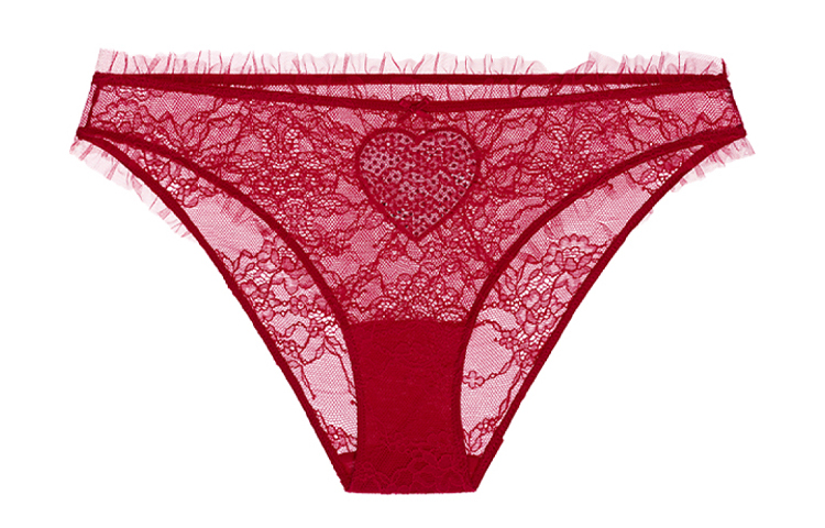 Женские трусы Victoria's Secret (красные)