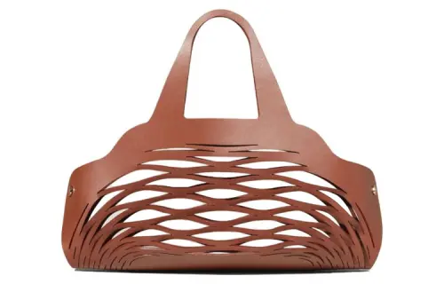 Loro Piana Calfskin Handbag Women's Brown