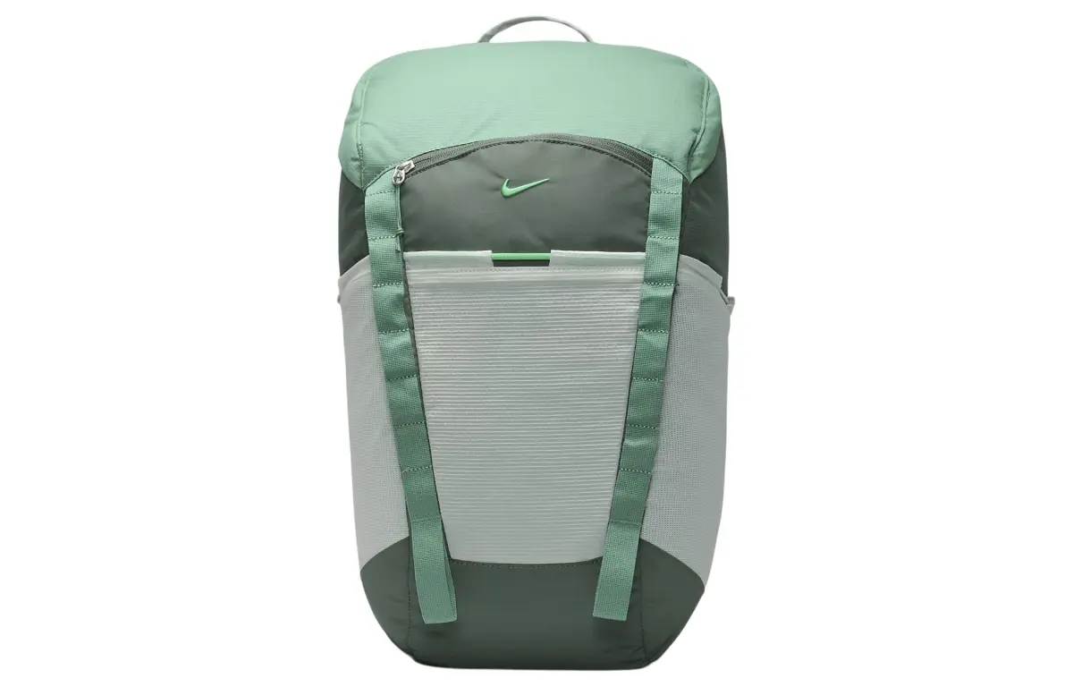 Nike Fabric Backpack Regular Unisex Vintage Green & Light Silver & Stadium Green