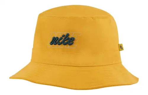 Nike Polyester Bucket Hats Unisex Yellow