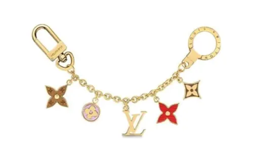 LOUIS VUITTON Spring Street Keychains Women's Multicolor