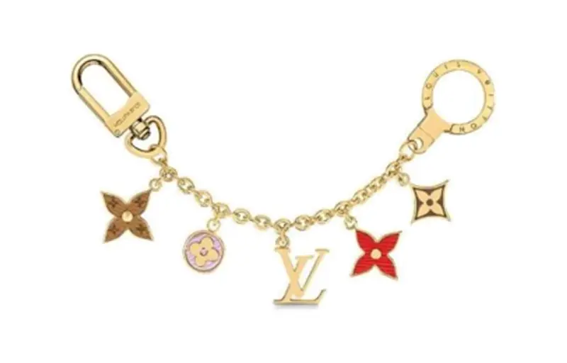 LOUIS VUITTON Spring Street Keychains Women's Multicolor