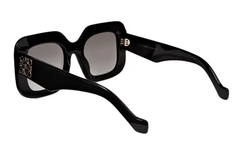 LOEWE Square Sunglasses Women's Black