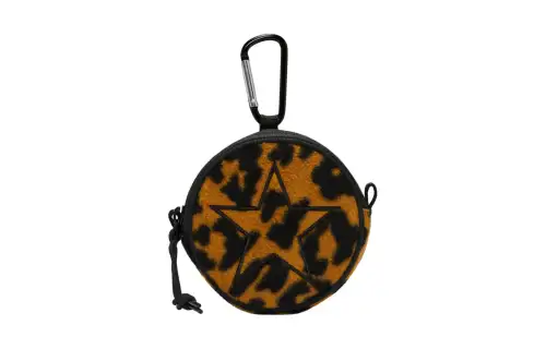 Converse Utility Pouch Polyester Coin Purse Regular Unisex Leopard Print